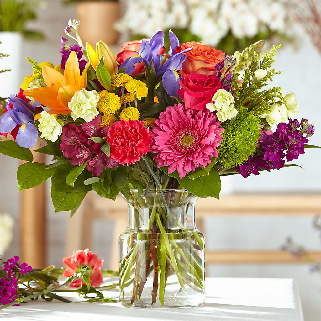 Bold & Bright – A Florist Original – MOORE'S FLOWERS & GIFTS, Fayette AL