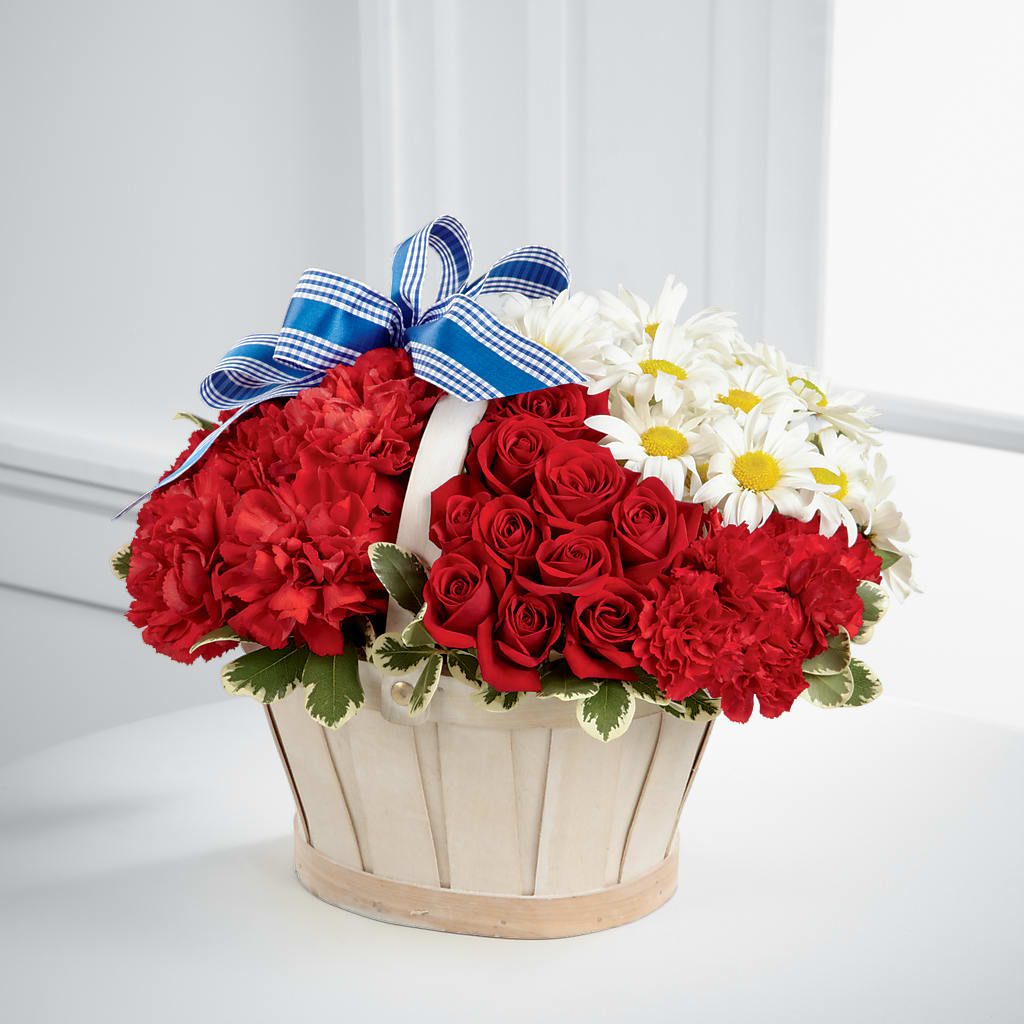 Justice Basket – MOORE'S FLOWERS & GIFTS, Fayette AL
