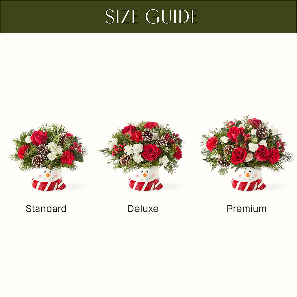 Jolly Snowman Bouquet – MOORE'S FLOWERS & GIFTS, Fayette AL