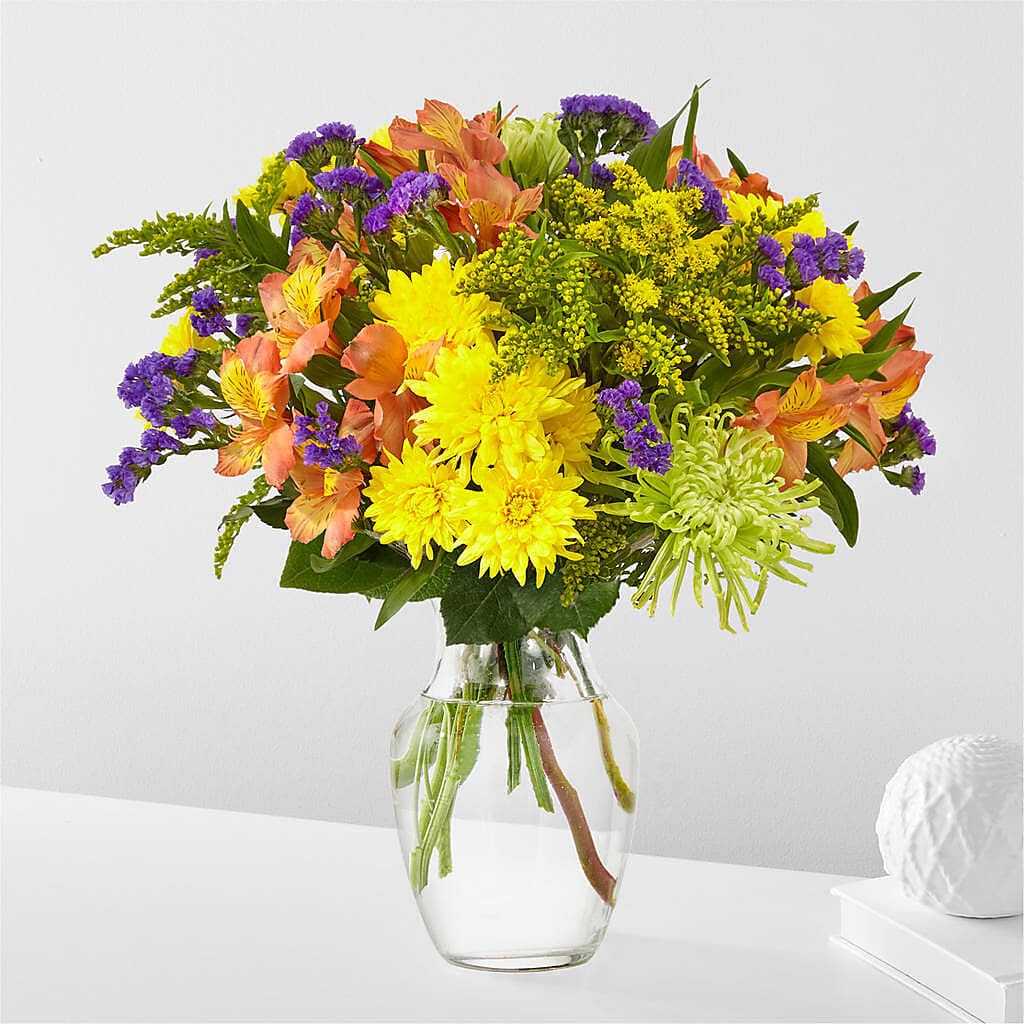 Marmalade Skies Bouquet – MOORE'S FLOWERS & GIFTS, Fayette AL