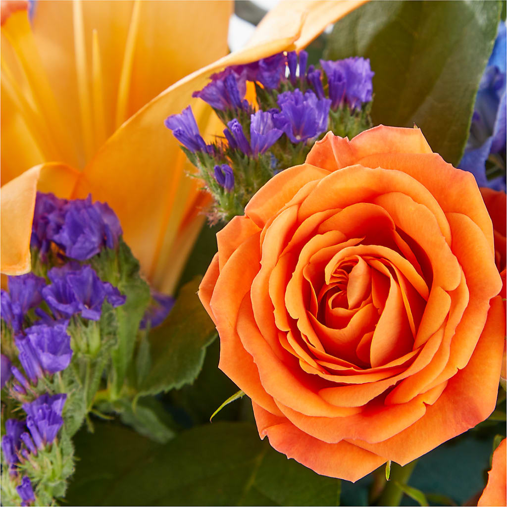 Radiant Citrus Box Bouquet – MOORE'S FLOWERS & GIFTS, Fayette AL