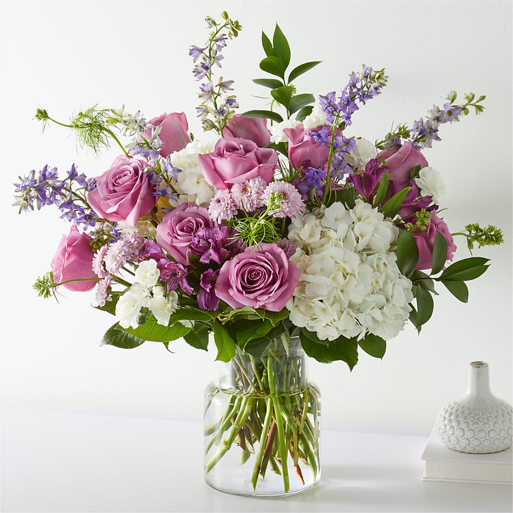 Violet Caress Bouquet – MOORE'S FLOWERS & GIFTS, Fayette AL