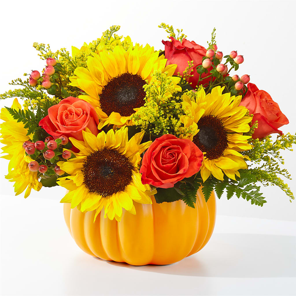 Pick of the Patch Pumpkin Bouquet – MOORE'S FLOWERS & GIFTS, Fayette AL