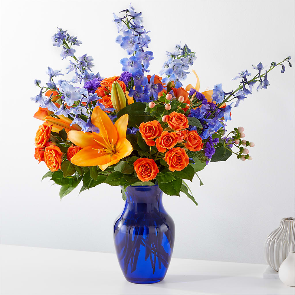 Radiant Citrus Bouquet – MOORE'S FLOWERS & GIFTS, Fayette AL