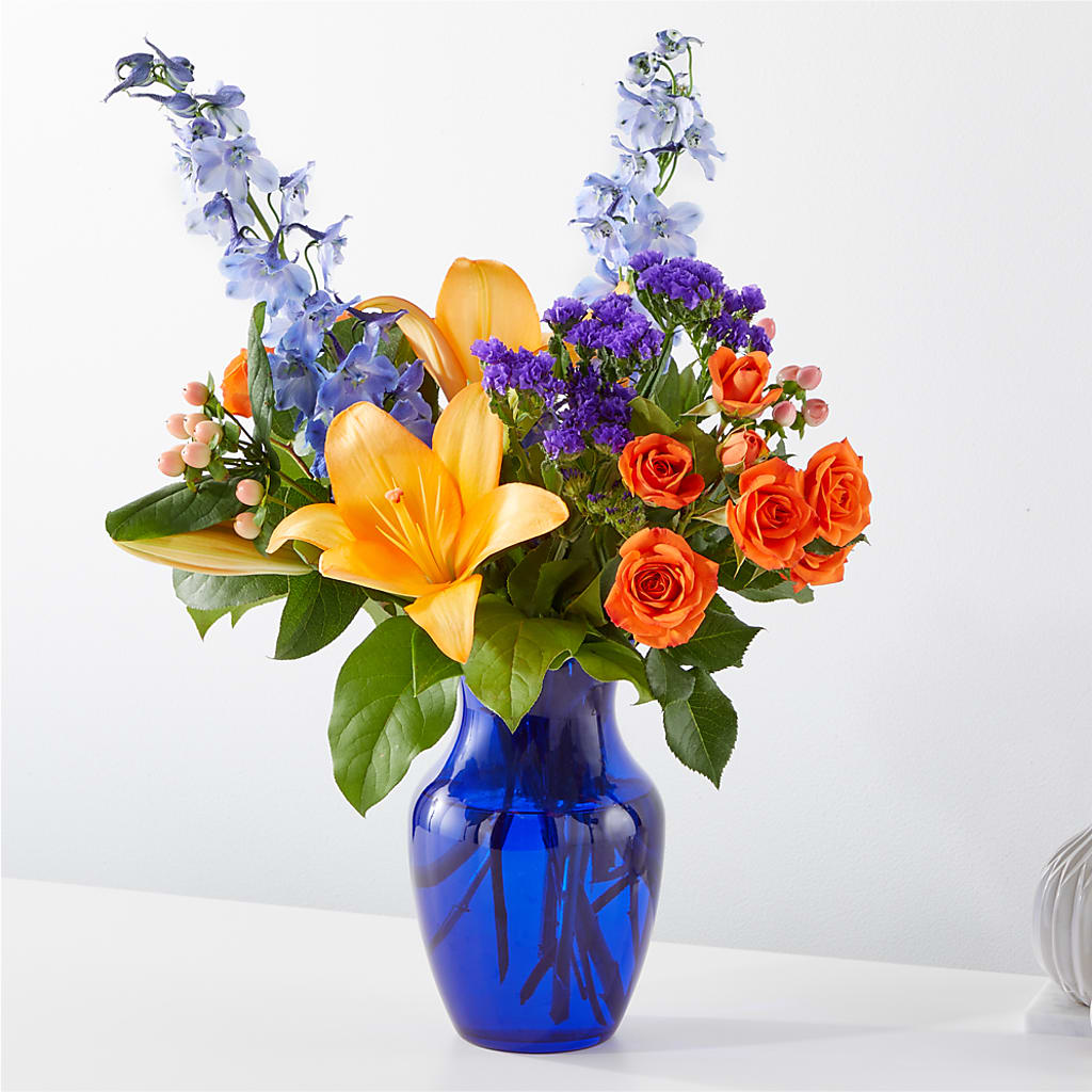Radiant Citrus Bouquet – MOORE'S FLOWERS & GIFTS, Fayette AL