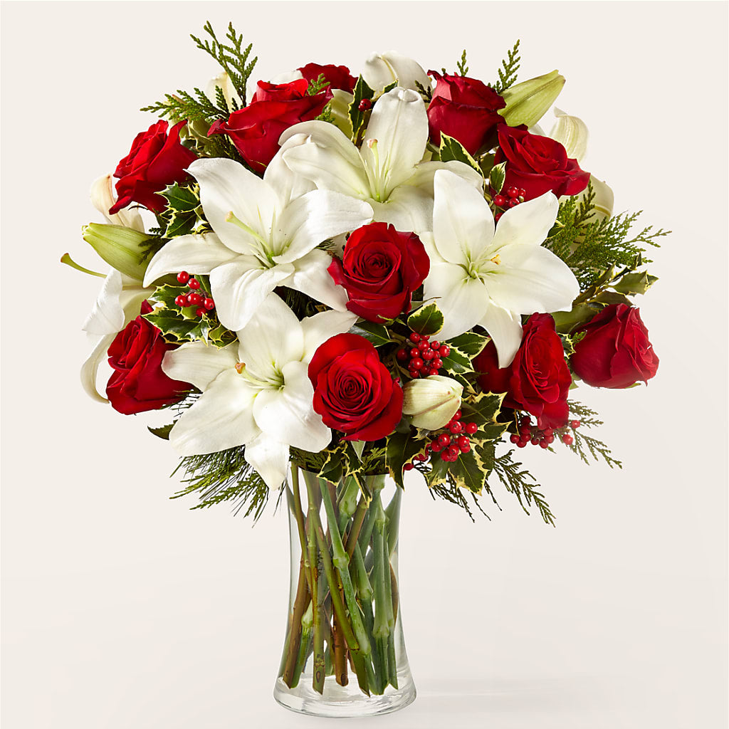 Sparkling Snowflakes Bouquet – MOORE'S FLOWERS & GIFTS, Fayette AL