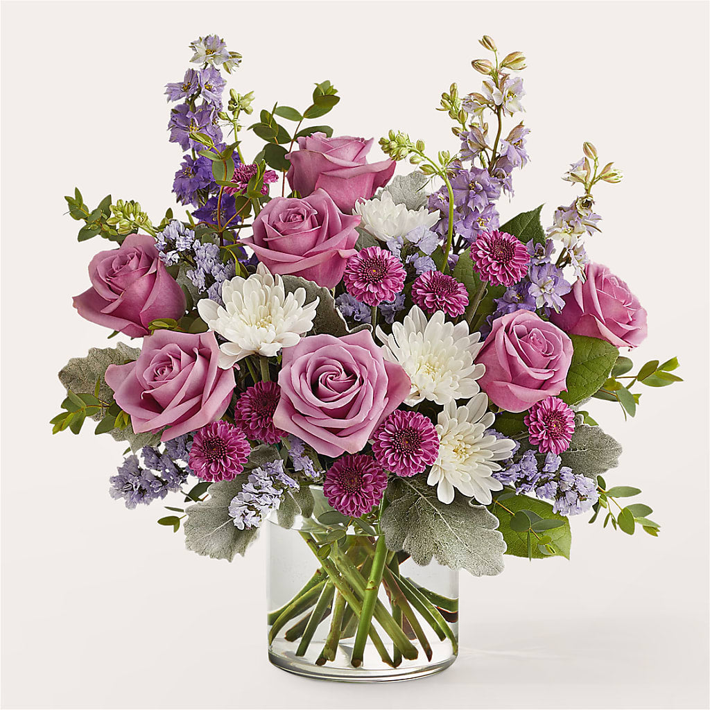 Violet Frost Bouquet – MOORE'S FLOWERS & GIFTS, Fayette AL