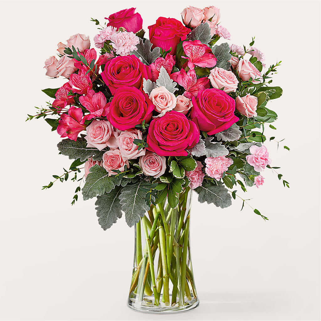 Tickled Pink Bouquet – MOORE'S FLOWERS & GIFTS, Fayette AL