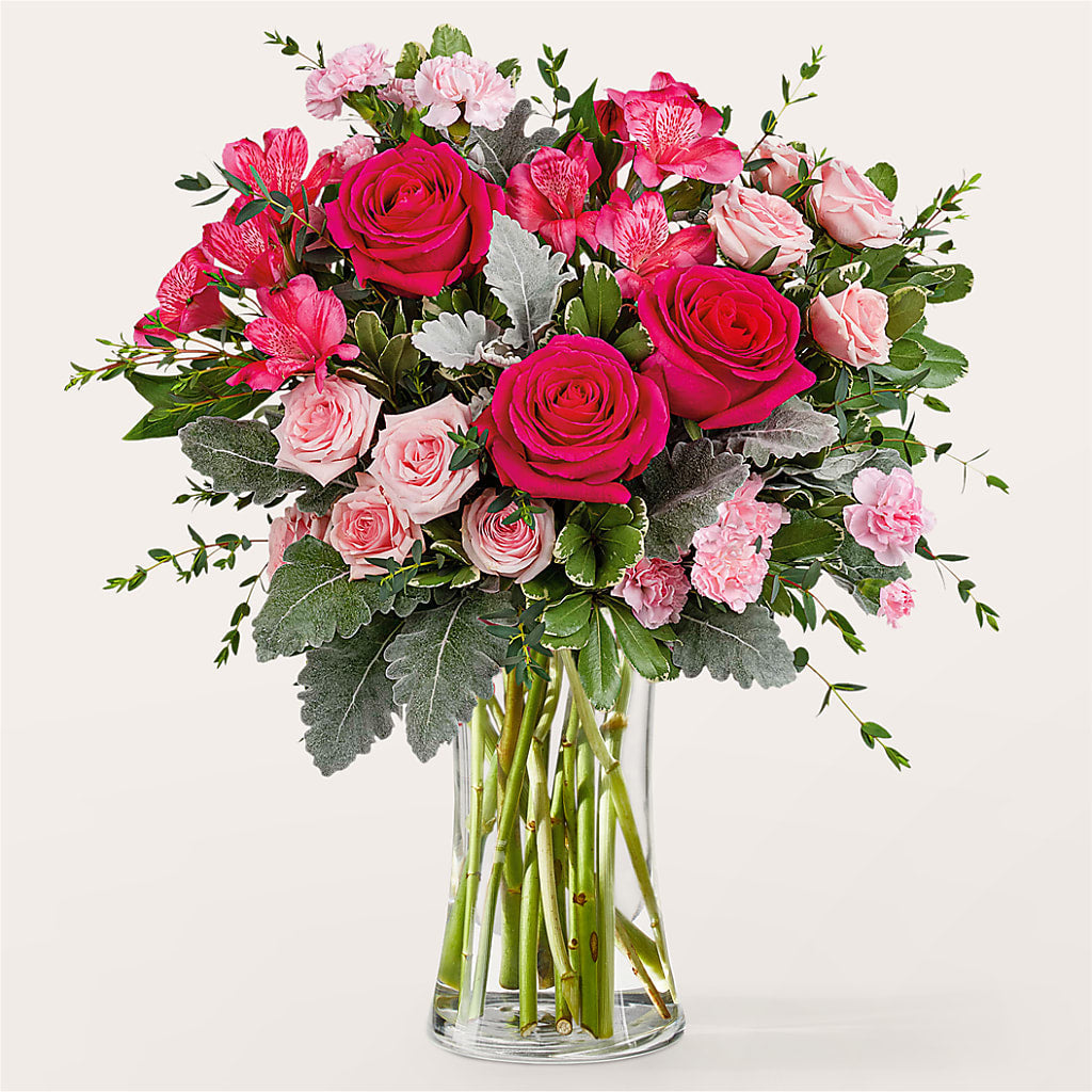 Tickled Pink Bouquet – MOORE'S FLOWERS & GIFTS, Fayette AL