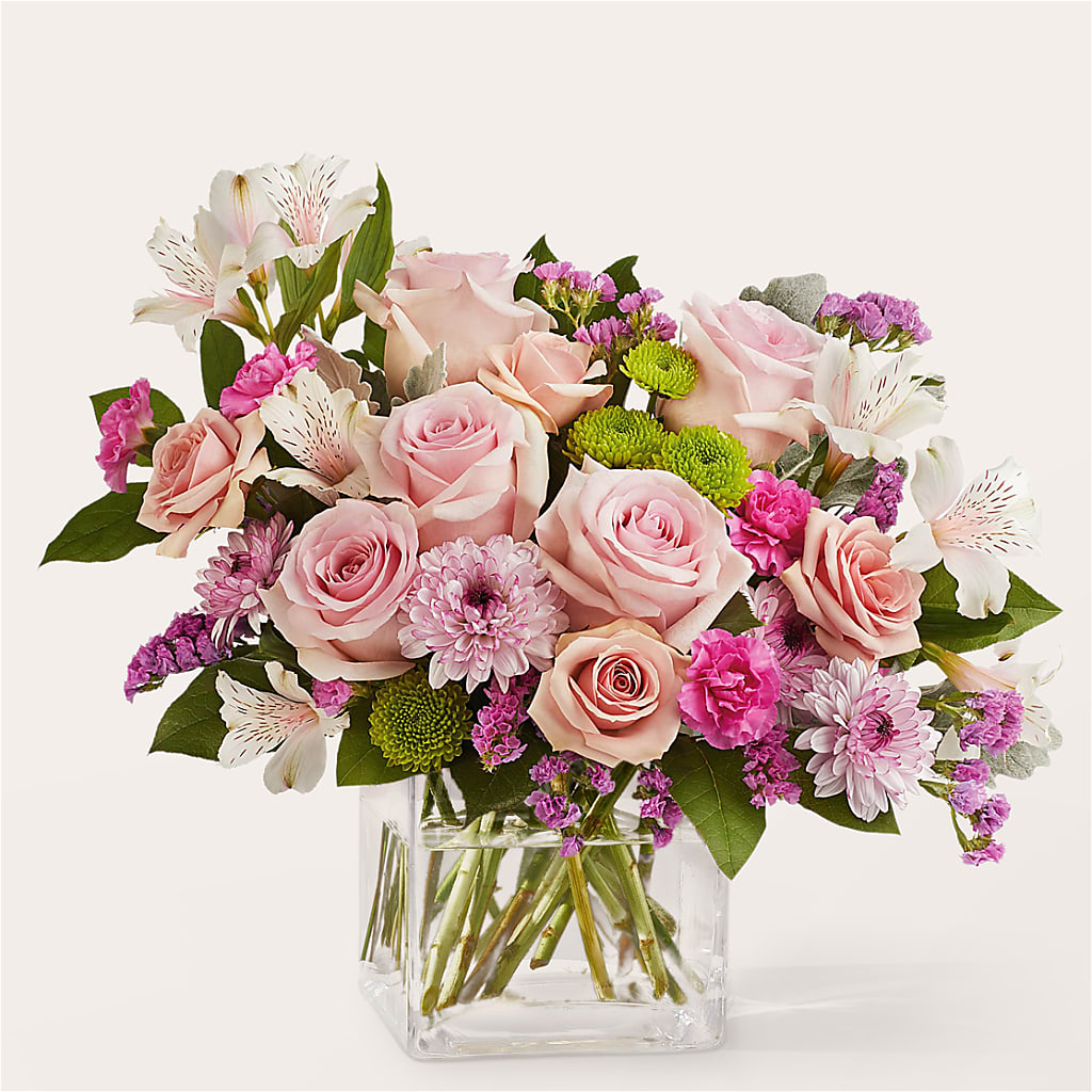 Pink Suede Bouquet – MOORE'S FLOWERS & GIFTS, Fayette AL