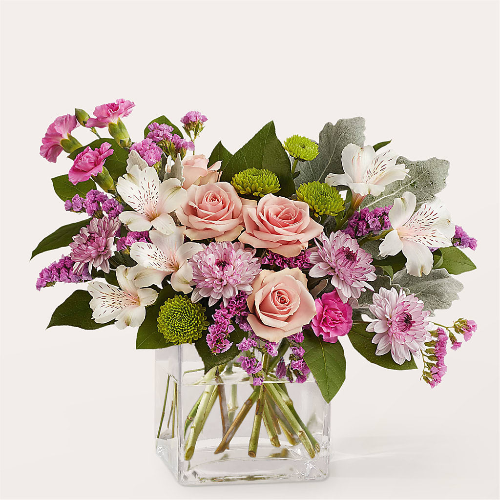 Pink Suede Bouquet – MOORE'S FLOWERS & GIFTS, Fayette AL