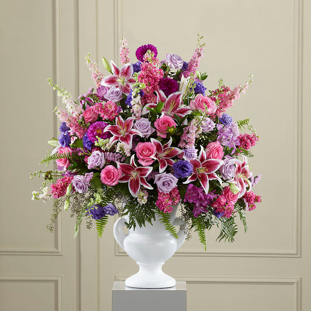 Peaceful Tribute Arrangement – MOORE'S FLOWERS & GIFTS, Fayette AL