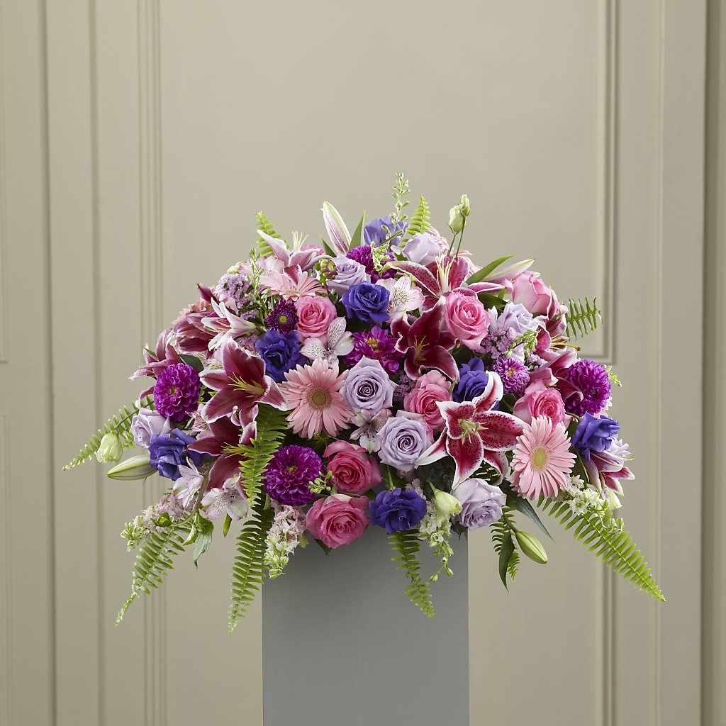 Fare Thee Well Pedestal – MOORE'S FLOWERS & GIFTS, Fayette AL
