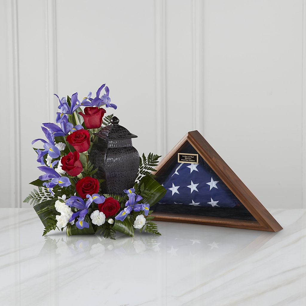 Patriotic Tribute Arrangement – MOORE'S FLOWERS & GIFTS, Fayette AL