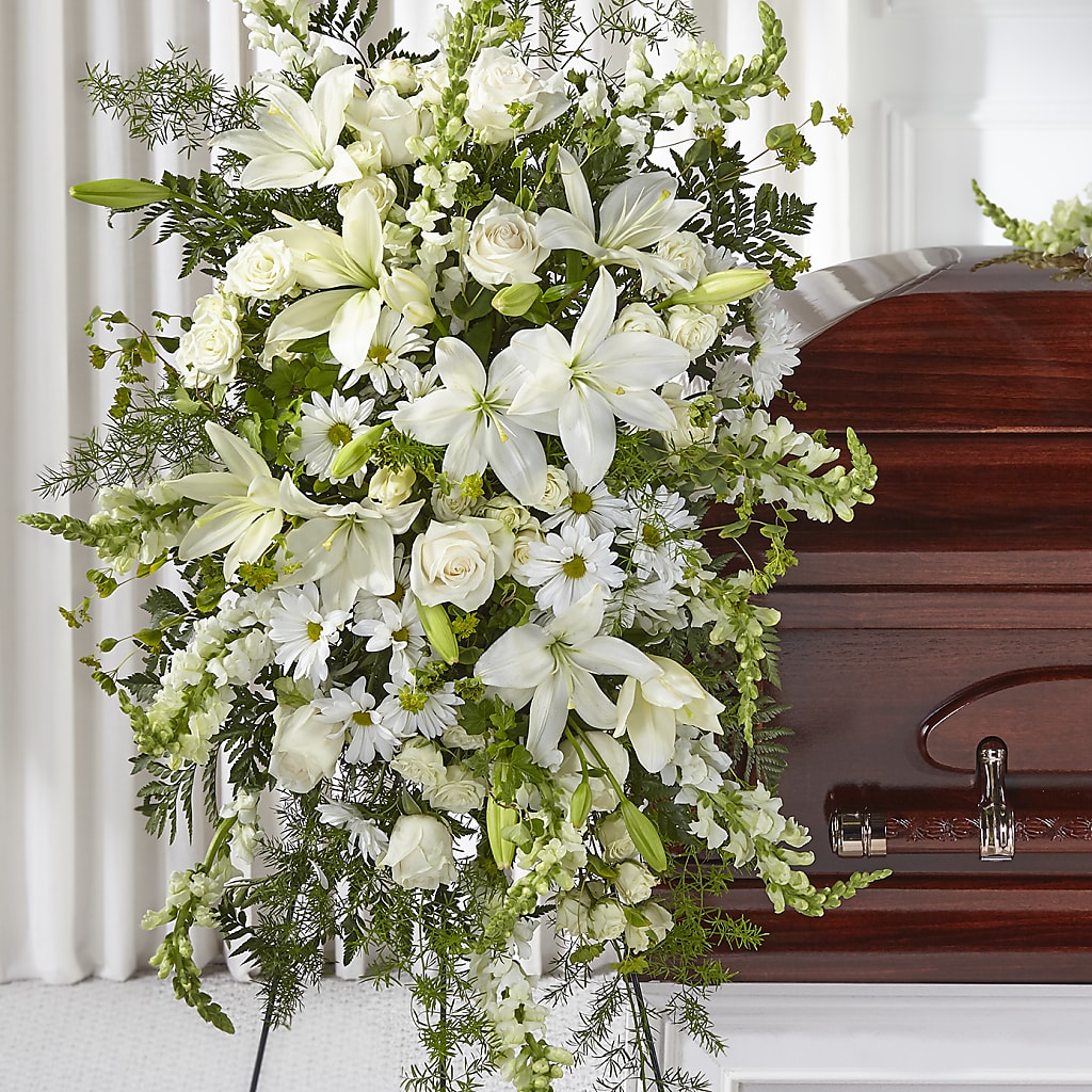 Loving Thoughts Standing Spray – MOORE'S FLOWERS & GIFTS, Fayette AL