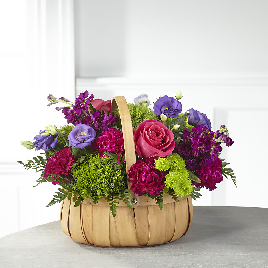Serene Sanctuary Basket – MOORE'S FLOWERS & GIFTS, Fayette AL