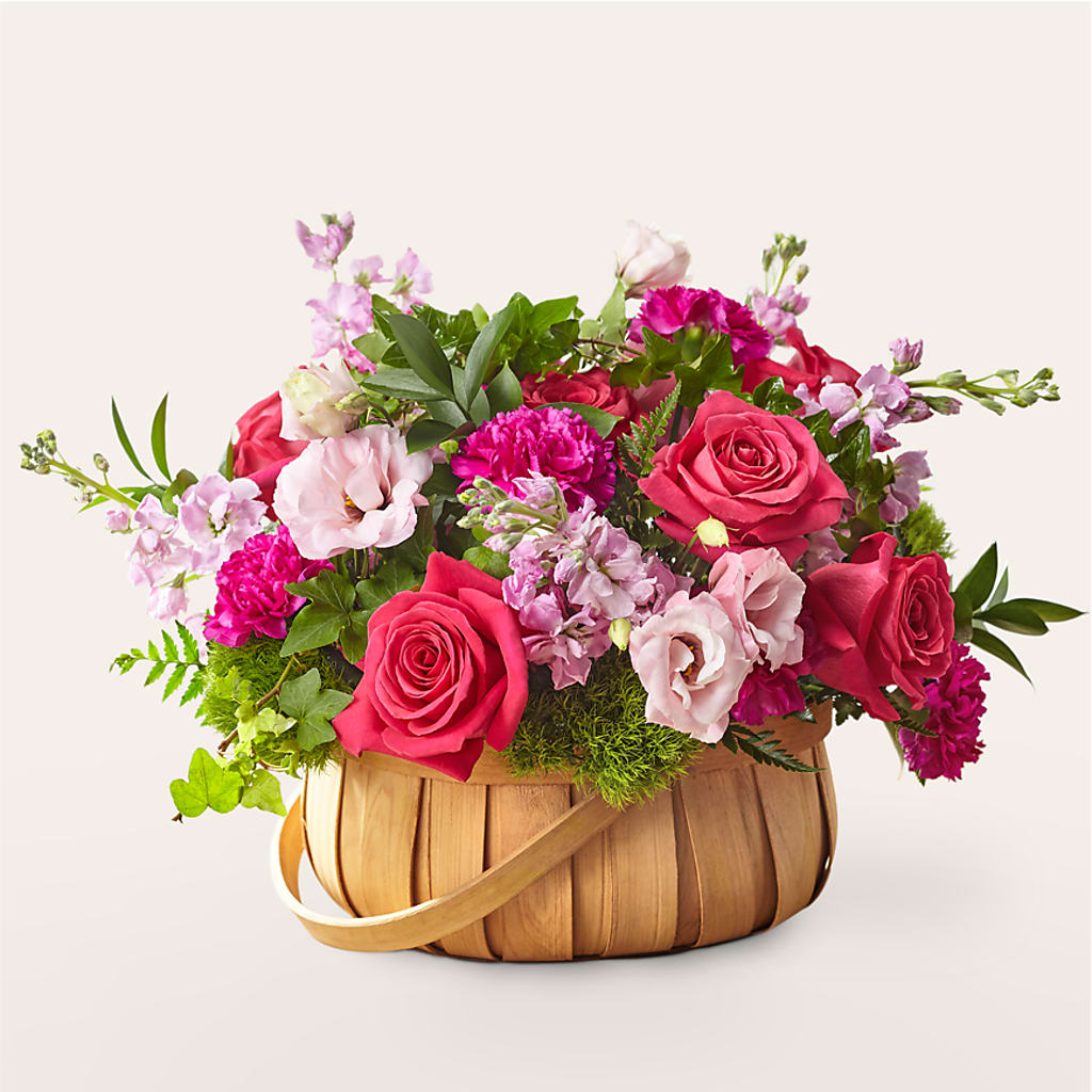 Radiance in Bloom Basket – MOORE'S FLOWERS & GIFTS, Fayette AL