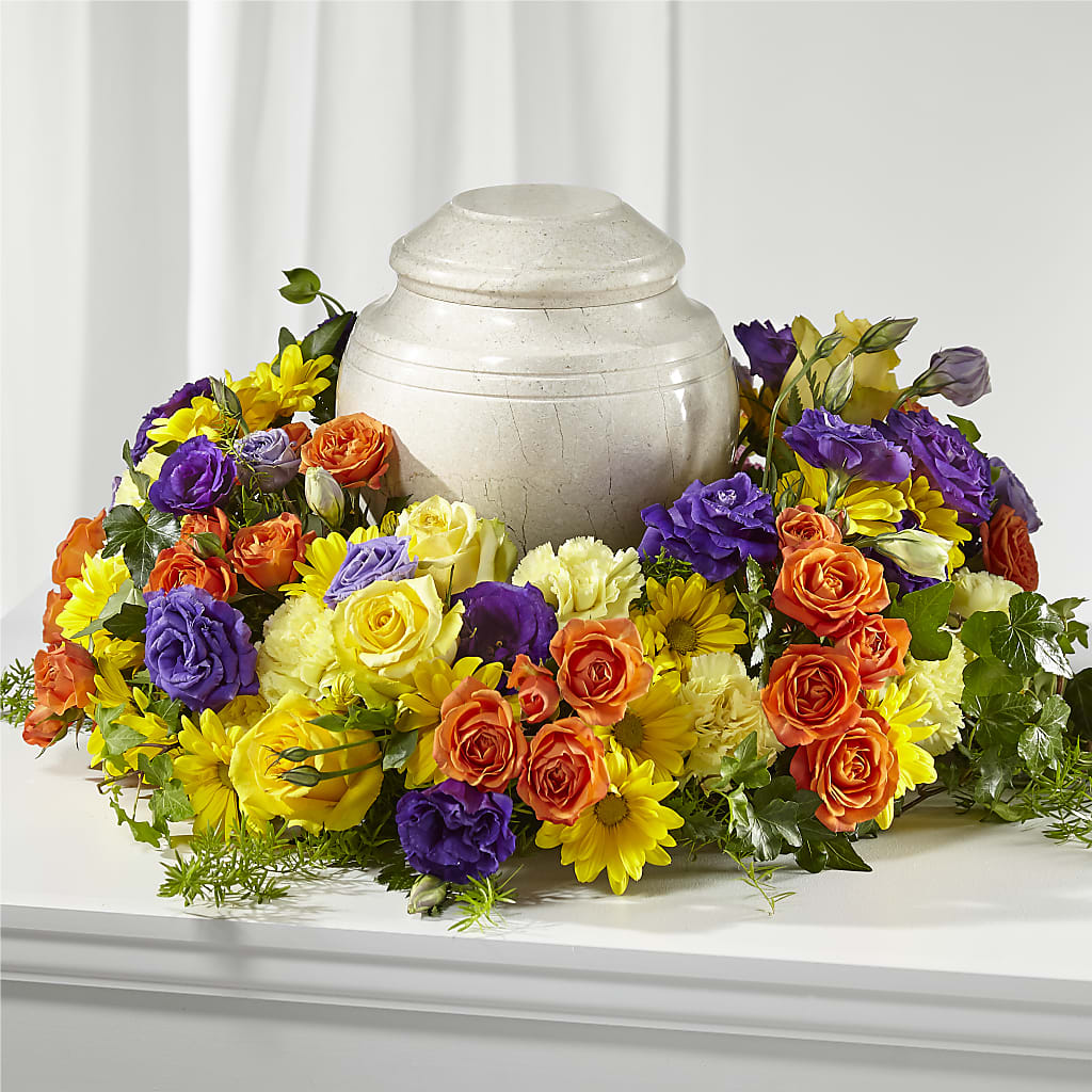 Blossoms of Remembrance Cremation Adornment – MOORE'S FLOWERS & GIFTS, Fayette AL