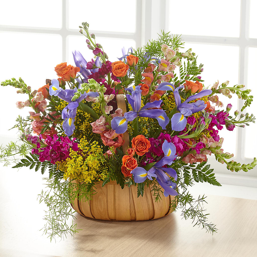 Garden of Life Basket – MOORE'S FLOWERS & GIFTS, Fayette AL