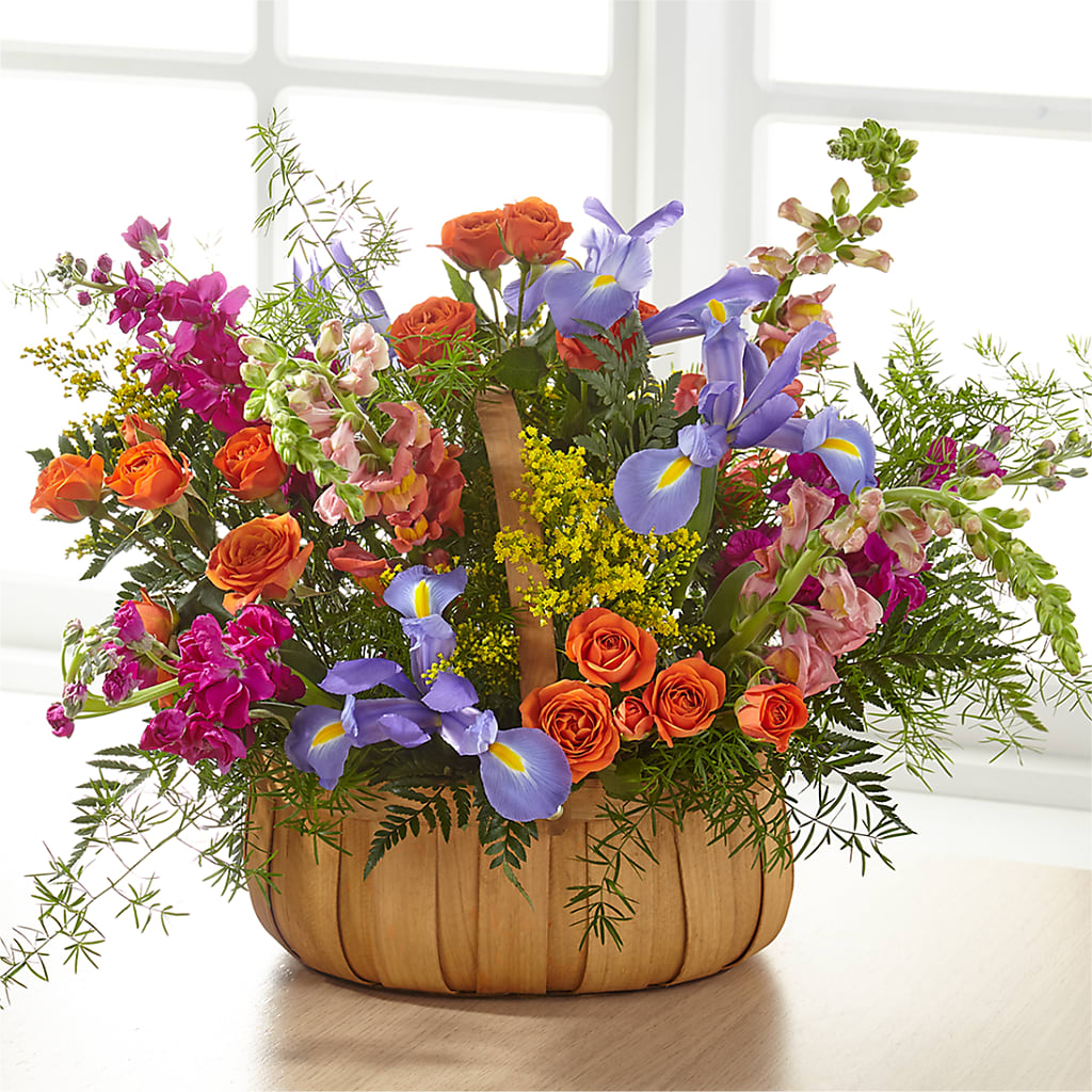 Garden of Life Basket – MOORE'S FLOWERS & GIFTS, Fayette AL