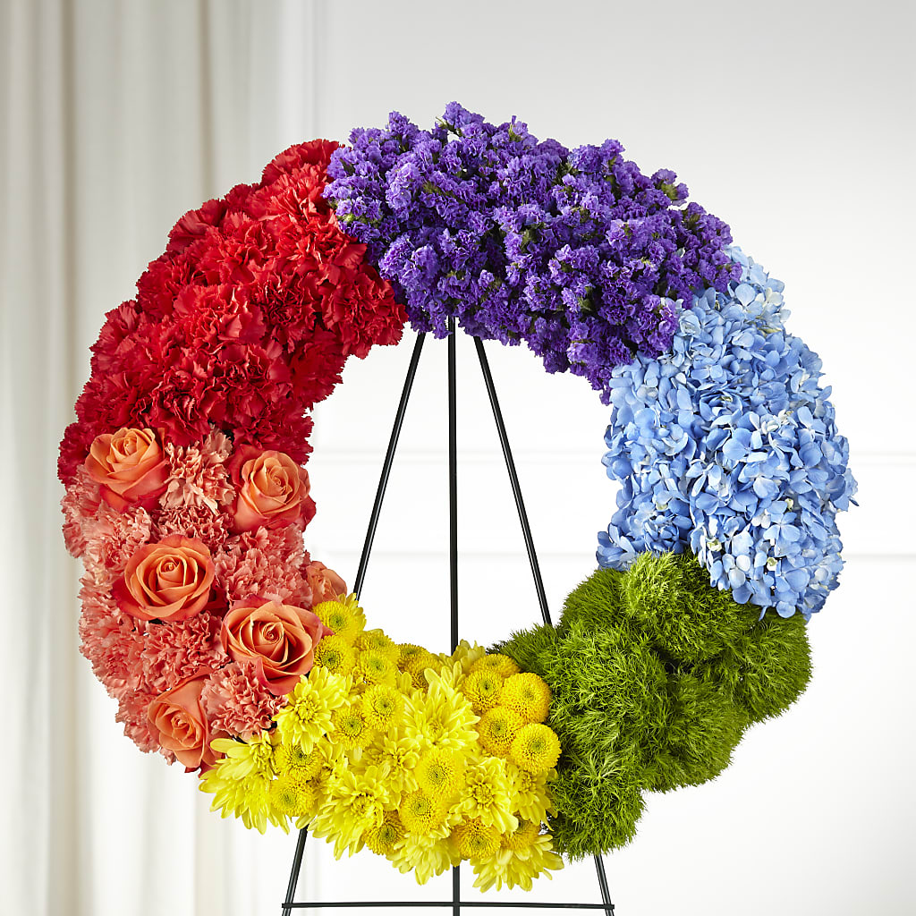 Circle of Love Wreath – MOORE'S FLOWERS & GIFTS, Fayette AL