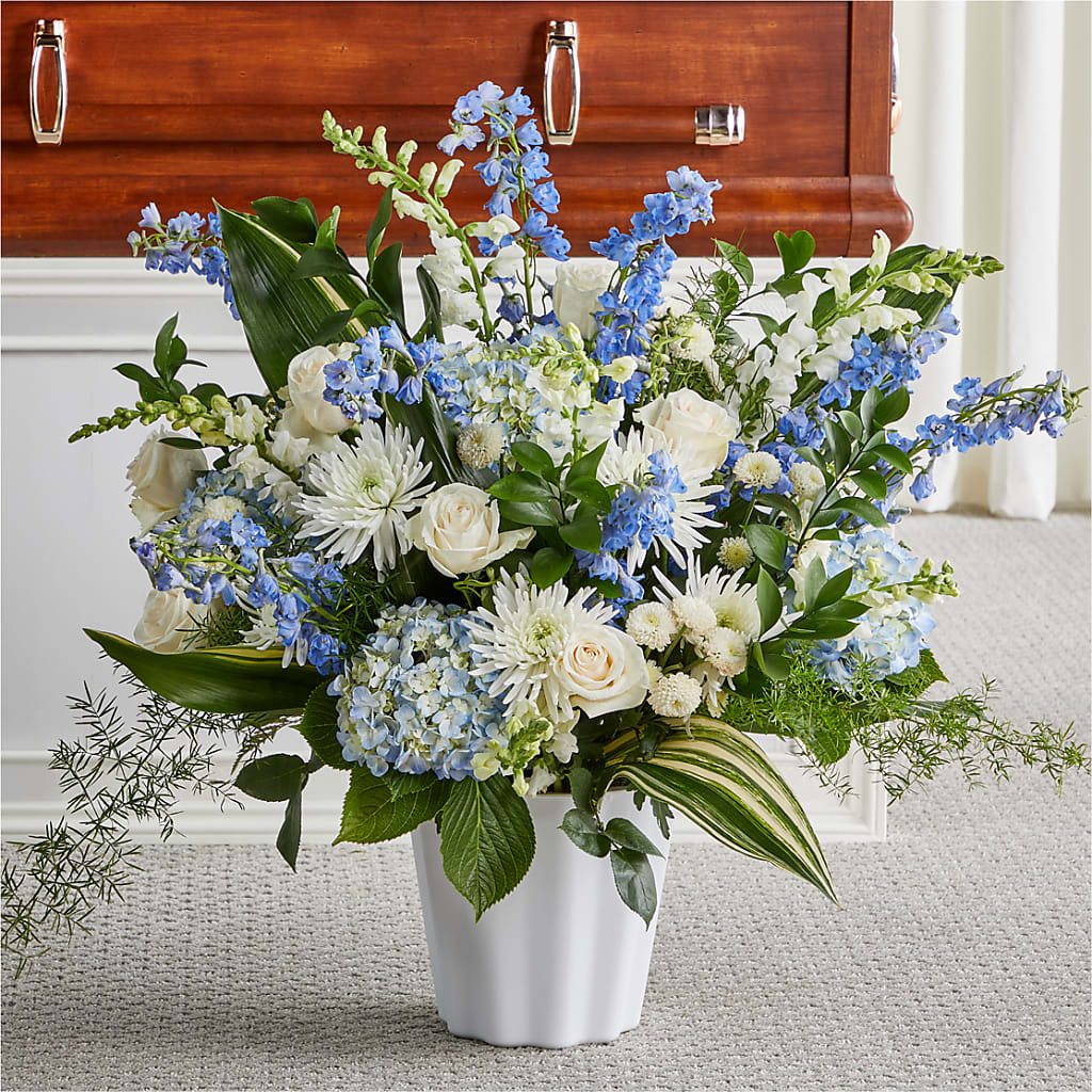 Everlasting Memories Floor Basket – MOORE'S FLOWERS & GIFTS, Fayette AL