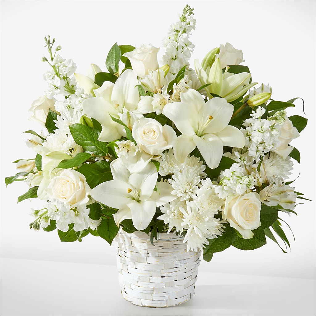 Peaceful Reflections Arrangement – MOORE'S FLOWERS & GIFTS, Fayette AL