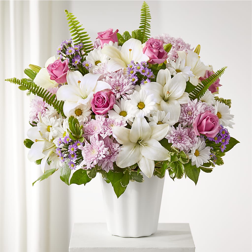 Warmest Thoughts Tabletop Basket – MOORE'S FLOWERS & GIFTS, Fayette AL