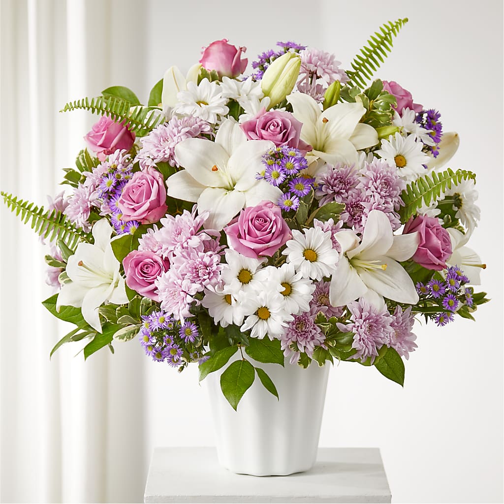 Warmest Thoughts Tabletop Basket – MOORE'S FLOWERS & GIFTS, Fayette AL