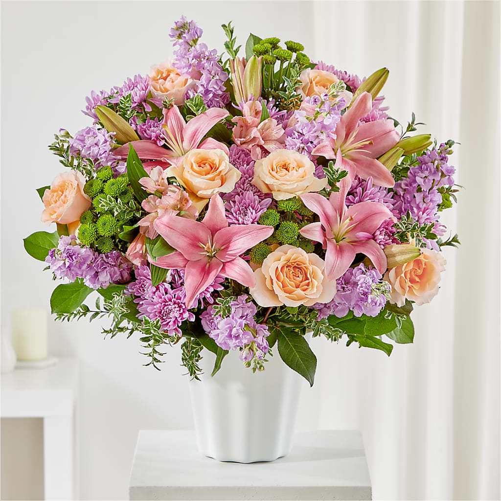 Supportive Embrace Tabletop Basket – MOORE'S FLOWERS & GIFTS, Fayette AL