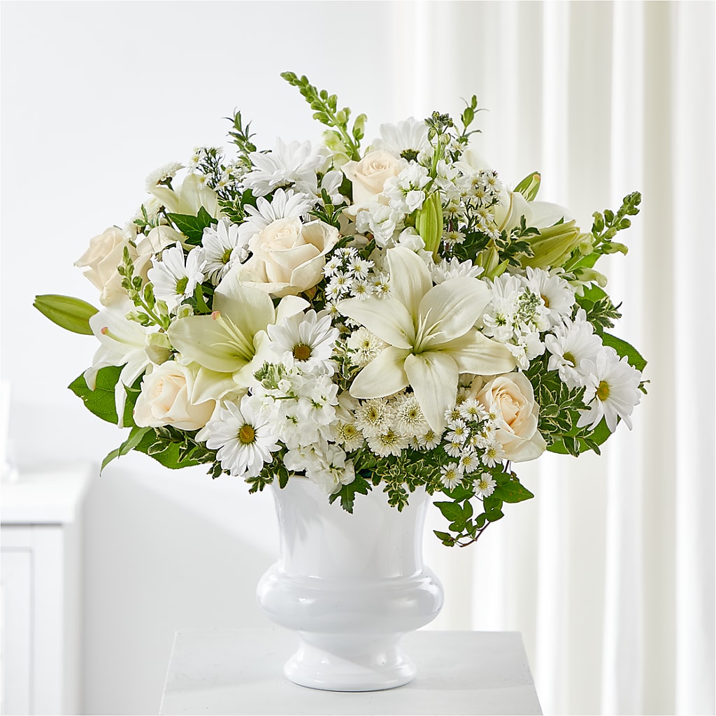 Uplifting Urn Arrangement – MOORE'S FLOWERS & GIFTS, Fayette AL