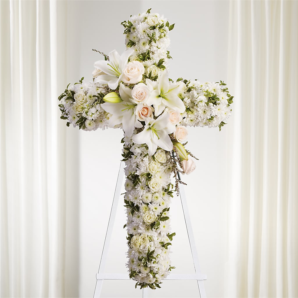 Spiritual Guidance Standing Spray – MOORE'S FLOWERS & GIFTS, Fayette AL