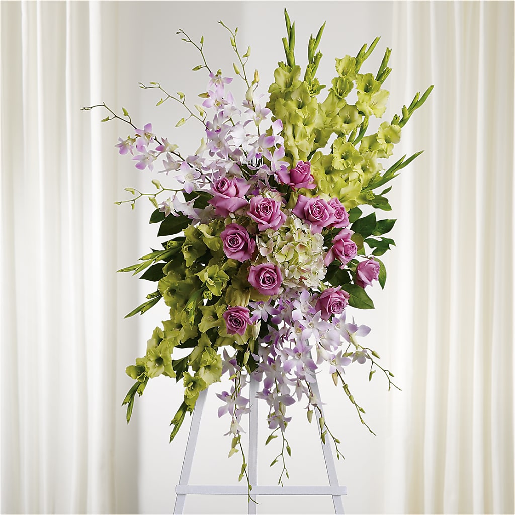 Lasting Legacy Standing Spray – MOORE'S FLOWERS & GIFTS, Fayette AL