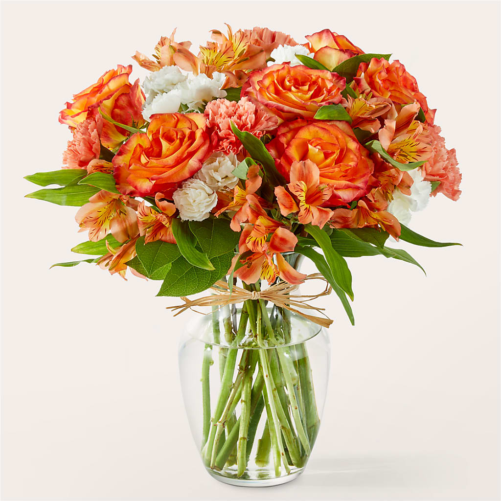 Apricot Glow Bouquet – MOORE'S FLOWERS & GIFTS, Fayette AL