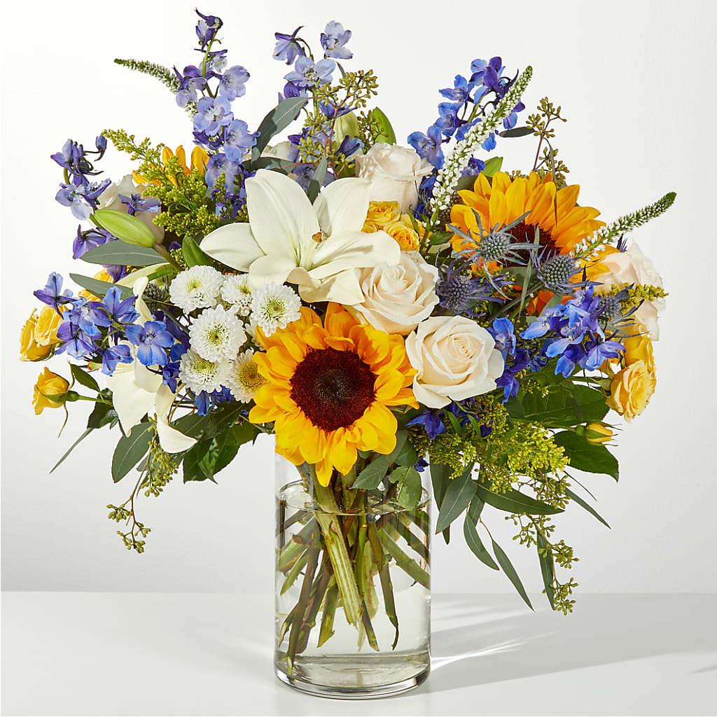 Wonderfully Sunny Bouquet – MOORE'S FLOWERS & GIFTS, Fayette AL
