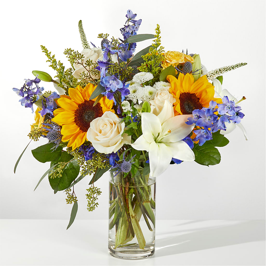 Wonderfully Sunny Bouquet – MOORE'S FLOWERS & GIFTS, Fayette AL