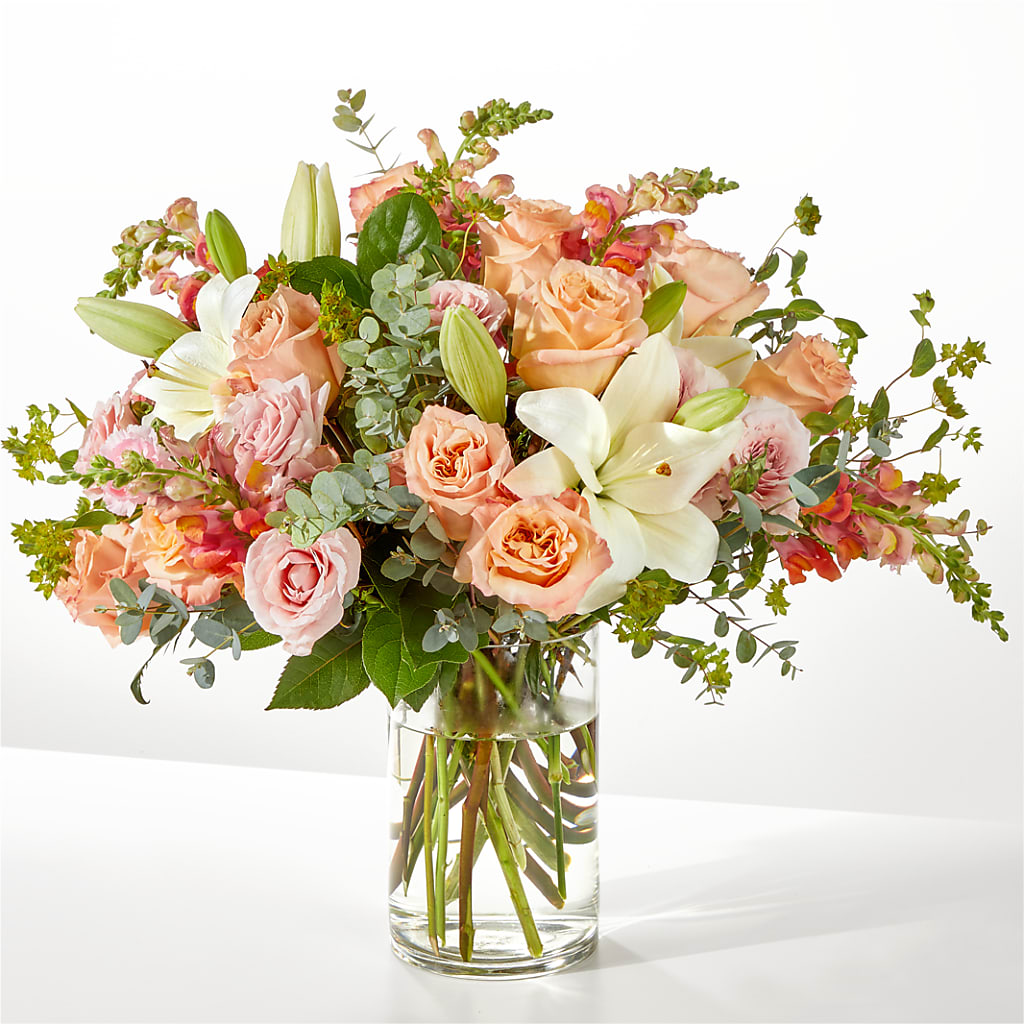 Grapefruit Splash Bouquet – MOORE'S FLOWERS & GIFTS, Fayette AL