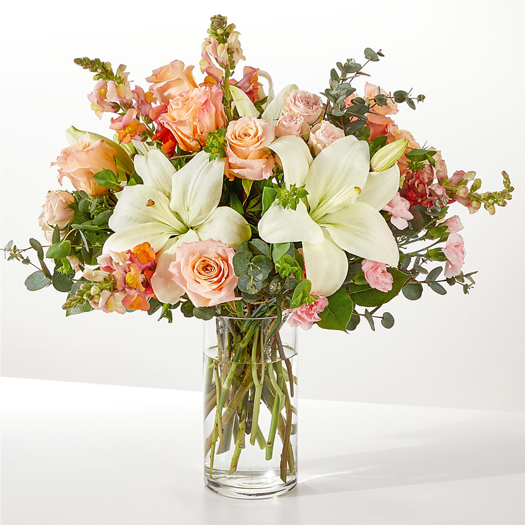 Grapefruit Splash Bouquet – MOORE'S FLOWERS & GIFTS, Fayette AL