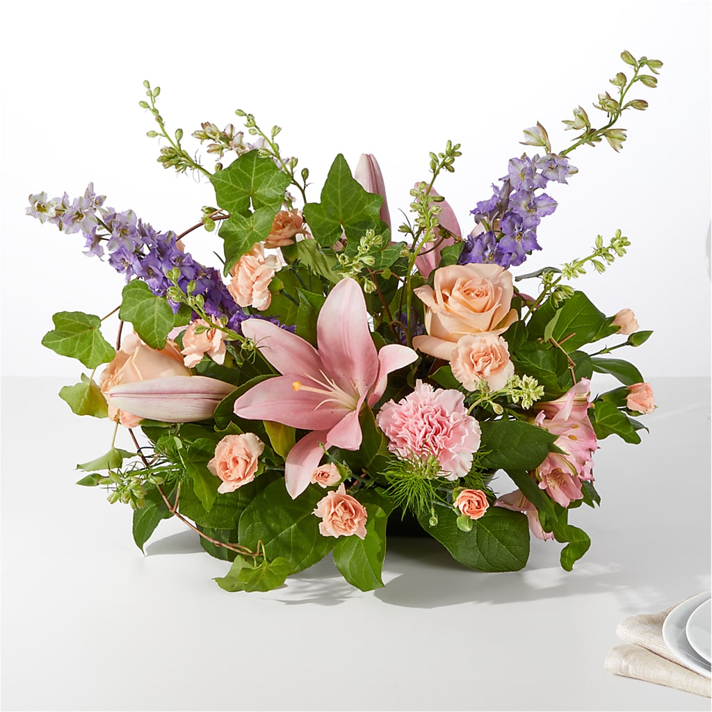 Blossom Time Centerpiece – MOORE'S FLOWERS & GIFTS, Fayette AL
