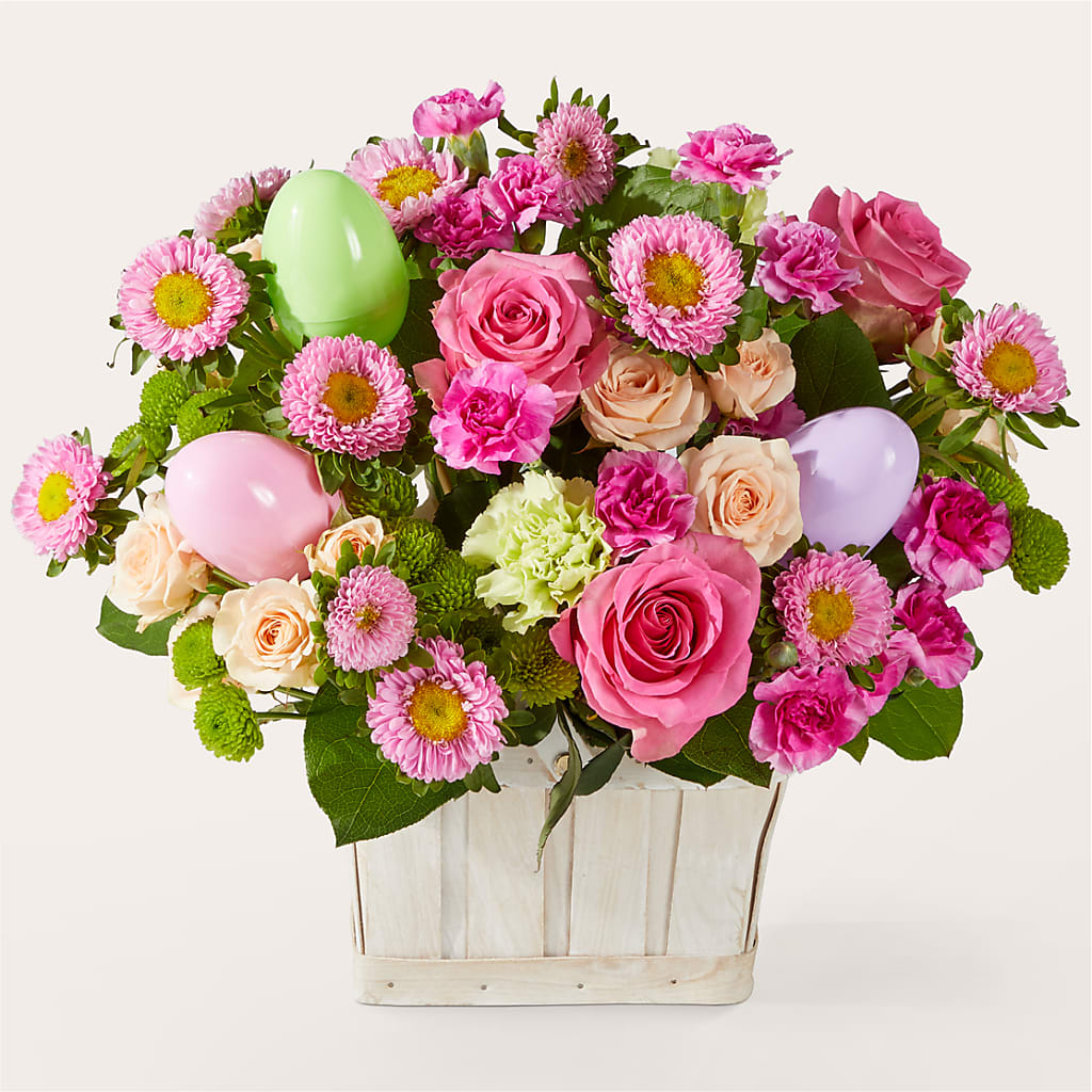 Get Eggcited Basket – MOORE'S FLOWERS & GIFTS, Fayette AL