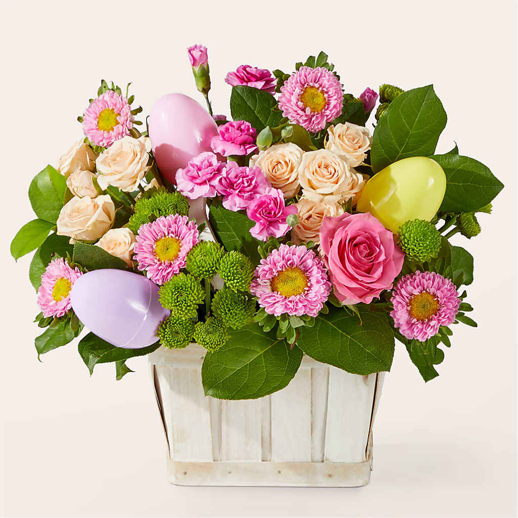 Get Eggcited Basket – MOORE'S FLOWERS & GIFTS, Fayette AL