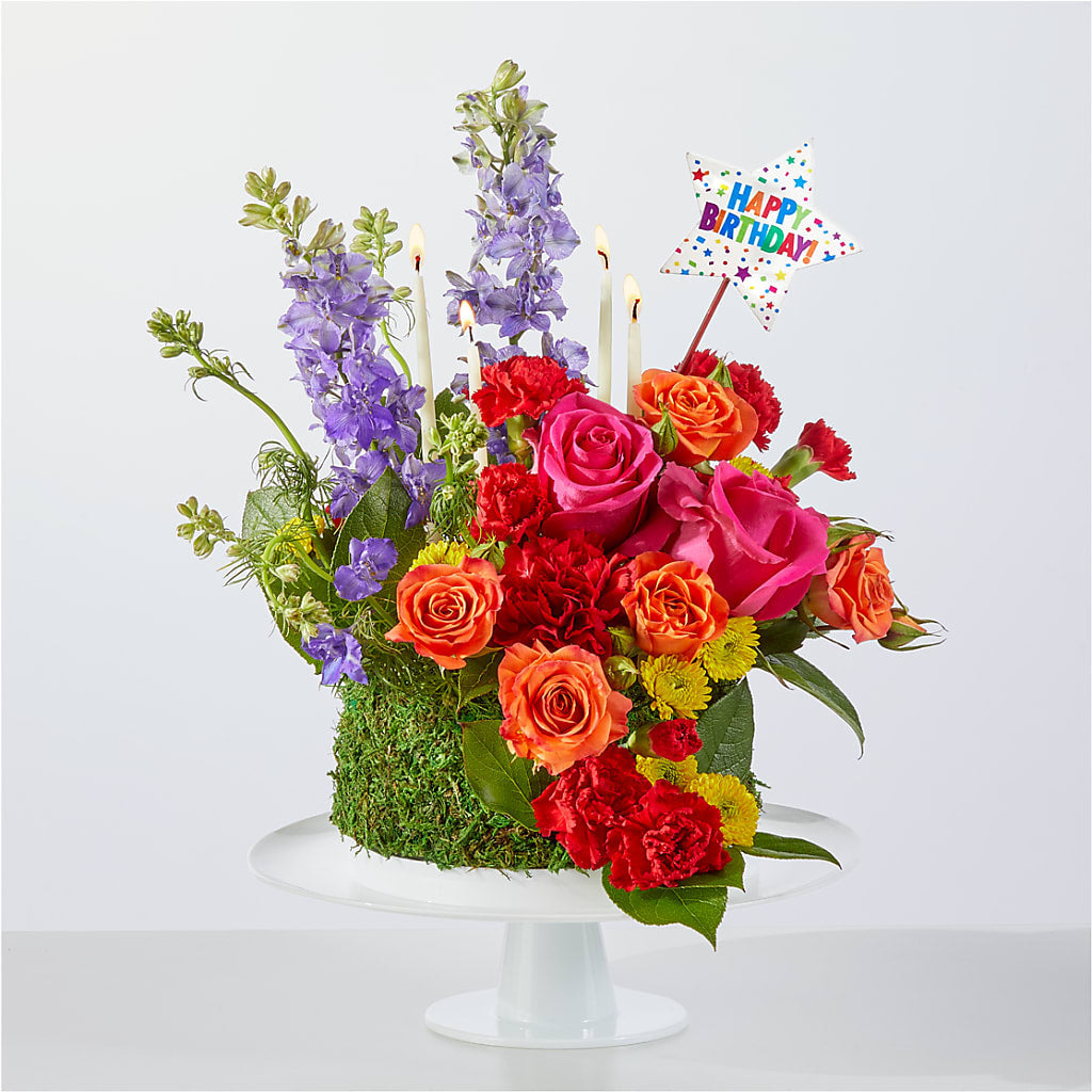 Best Year Yet Floral Cake – MOORE'S FLOWERS & GIFTS, Fayette AL