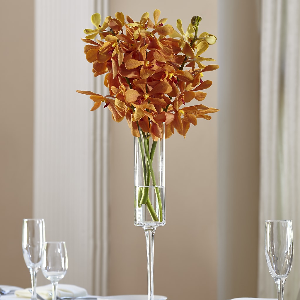 Orange Mokara Bouquet – MOORE'S FLOWERS & GIFTS, Fayette AL