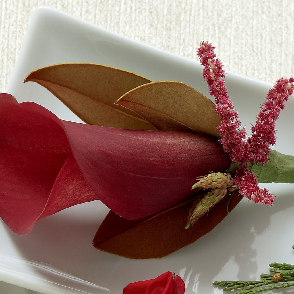 Red Calla Boutonniere – MOORE'S FLOWERS & GIFTS, Fayette AL