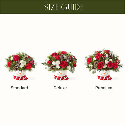 Jolly Snowman Bouquet – MOORE'S FLOWERS & GIFTS, Fayette AL