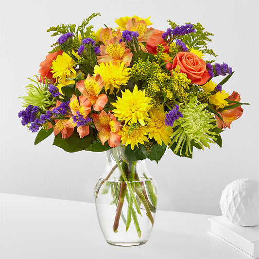 Marmalade Skies Bouquet – MOORE'S FLOWERS & GIFTS, Fayette AL