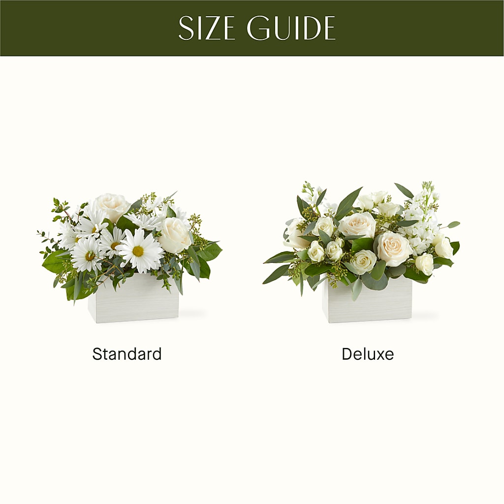 Fresh Linen Box Bouquet – MOORE'S FLOWERS & GIFTS, Fayette AL