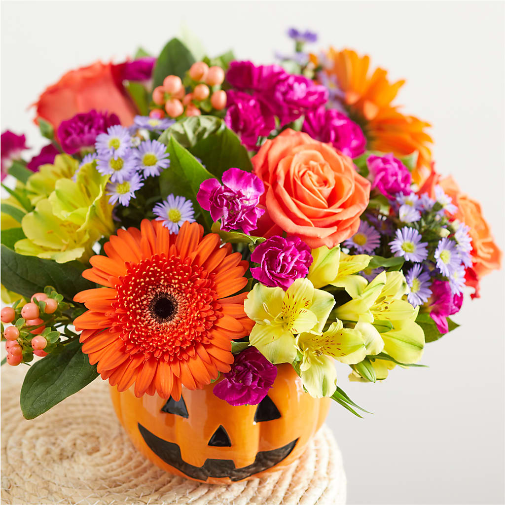 Tricks & Treats Pumpkin – MOORE'S FLOWERS & GIFTS, Fayette AL