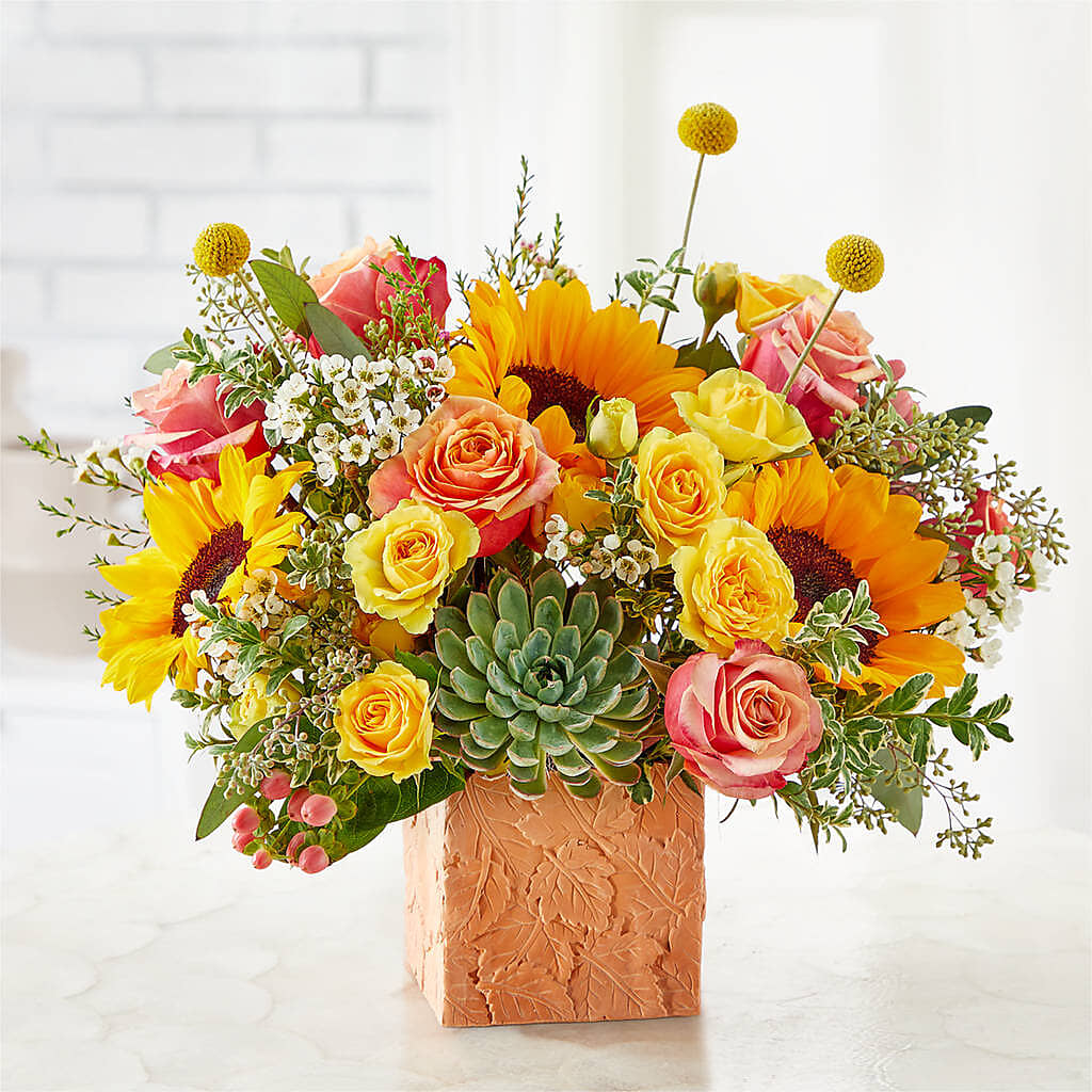 Sunflower Season Bouquet – MOORE'S FLOWERS & GIFTS, Fayette AL