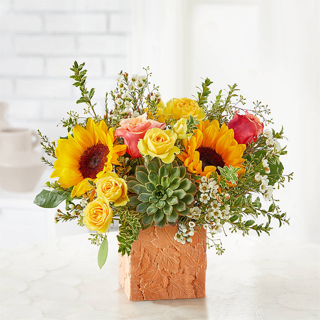 Sunflower Season Bouquet – MOORE'S FLOWERS & GIFTS, Fayette AL